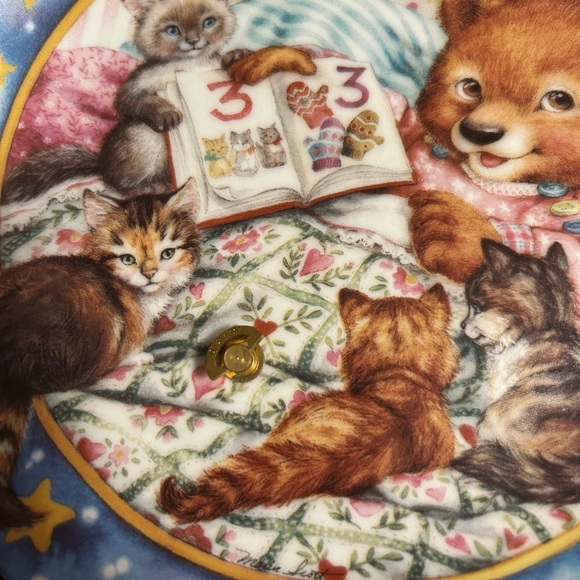 Lullabears Musical Plate by the Bradford Exchange - Picture 3 of 3